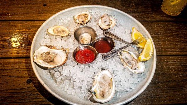 Premium PEI oysters