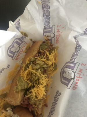 Jalapeño straw dog