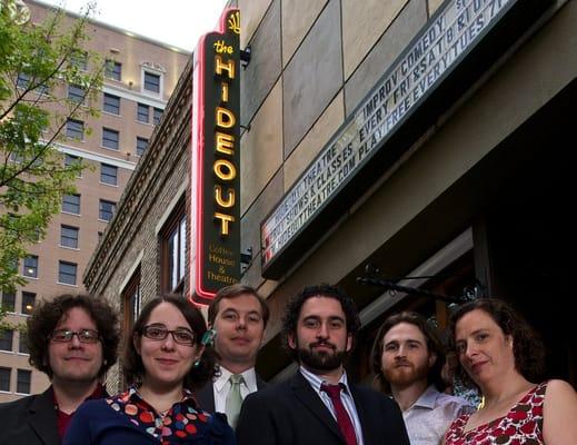 The new (as of 2009) management team of The Hideout.