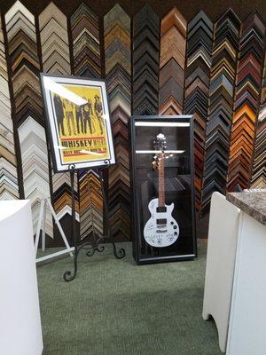 Custom framed at Frames-n-Things