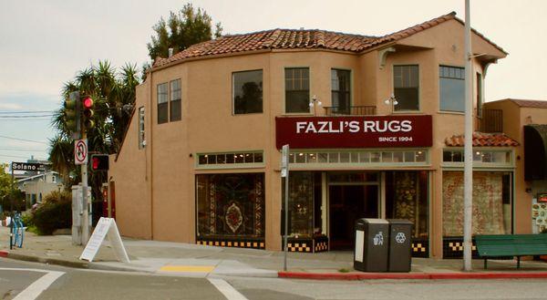 Storefront on Solano Ave.