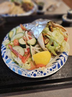 Fish wrap (tilapia)