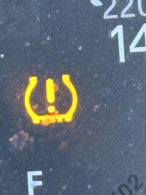 Tpms light due to low tire they wouldn't touch