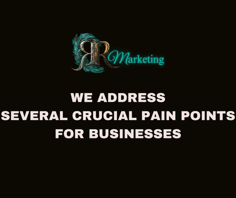 We address crucial pain points for businesses.