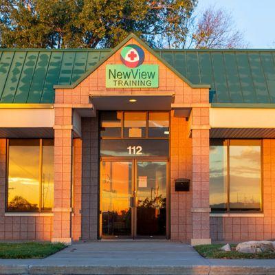 Welcome to New View Training! We're located at 8710 F Street, Omaha, NE