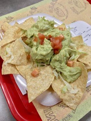 Chips and guacamole