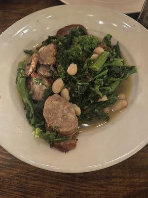 Broccoli and sausage appetizer