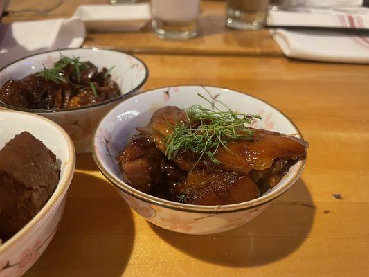 Braised pork belly