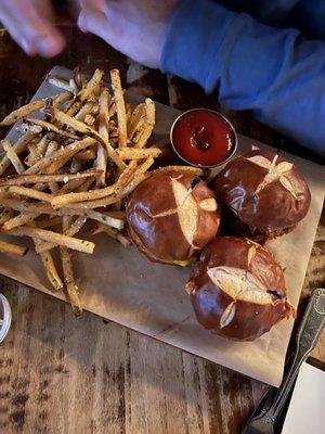 Pork sliders