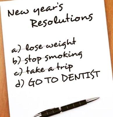 Make it your resolution to take care of your oral health!