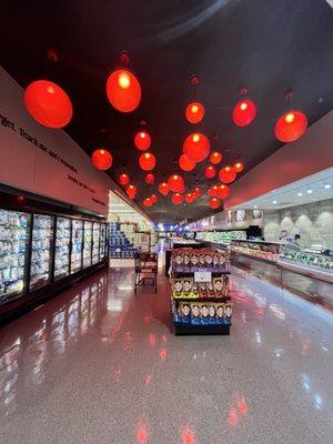 Post-reno meat counter area