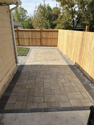 Here's one of our patios we install last summer!