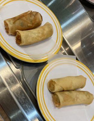 Reheated (how many times?) spring rolls