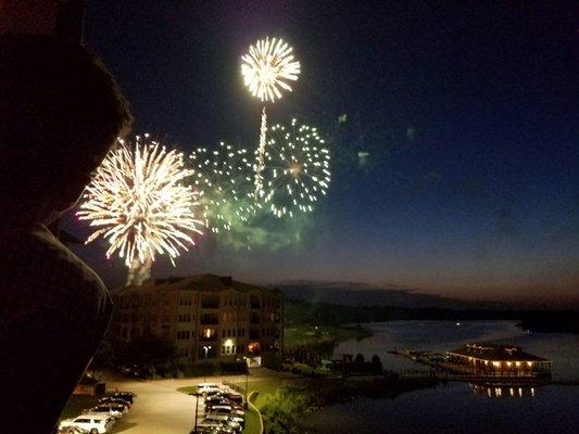 More fireworks, 4th of July, 2017 at the Cascades