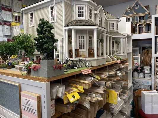 Custom Dollhouses, Lumber and Building Supplies