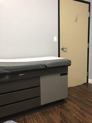 Nice clean exam room