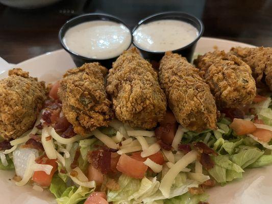 Stuffed Fried Jalapenos