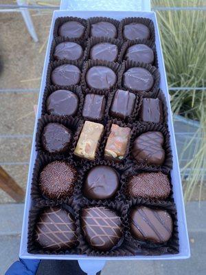 Assorted box of See's Candies