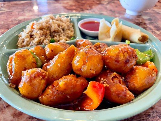 General Tso lunch