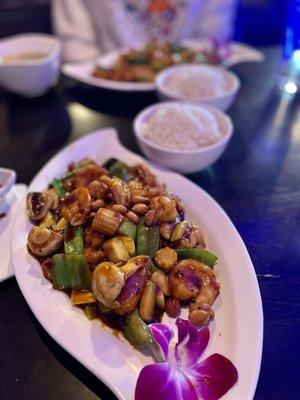 Kung pao shrimp