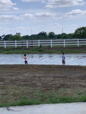 Canal fishing