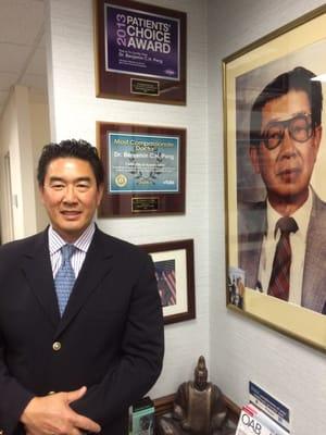 Dr. Peng with Dr. Benjamin Peng Sr.: Over 50 years of Urology Care in NYC