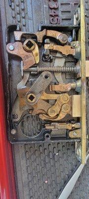 Andrew opened and cleaned (refurbished) mortise lock