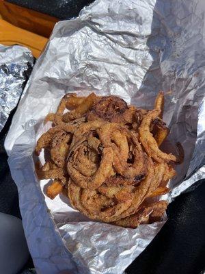 Home made Onion rings!