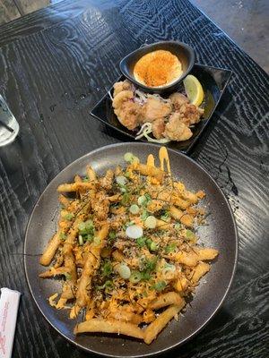 Sugoi Fries and Small Chicken Karaage both excellent!