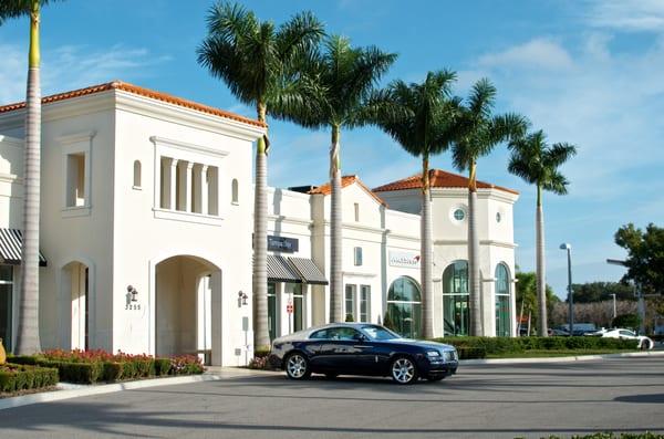 The Rolls-Royce Wraith outside our Pinellas Park location. Dimmitt Automotive Group is home to Rolls-Royce Tampa Bay.