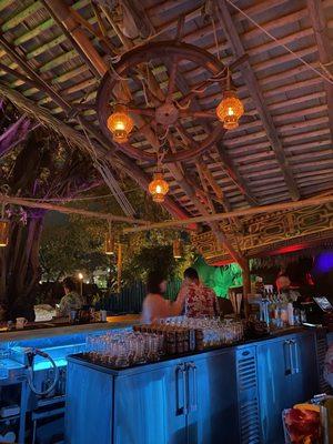 Outdoor bar