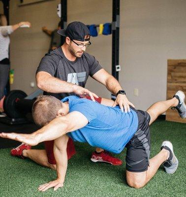 Hands-on Physical Therapy. No tech's, assistants, or aides!