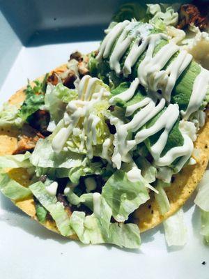 Chicken Tostada