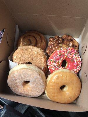 $5.50 including tax for half a dozen. Everything was so yummy!