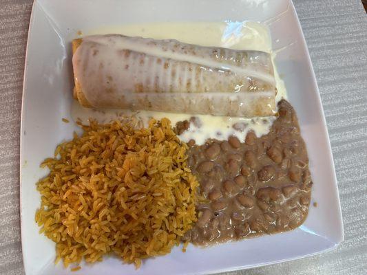 9. Chimichanga with steak