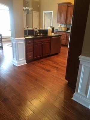 Stonybrook Hardwood by LM
 color is Leathered