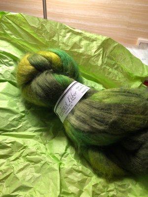 Beautiful wool fiber