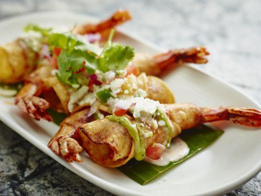 Shrimp Taquitos