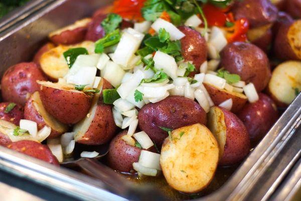 Herb roasted potatoes