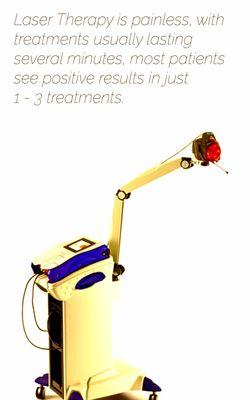 Laser therapy is painless - (9/16/2021)