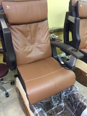 Brand new massage chairs! Nice!