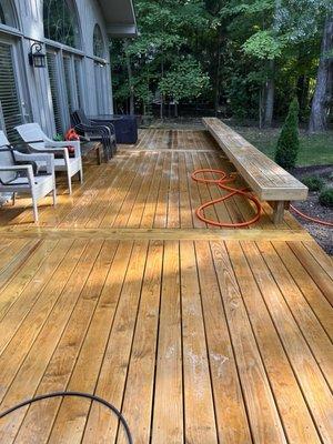 Deck to be painted next week.