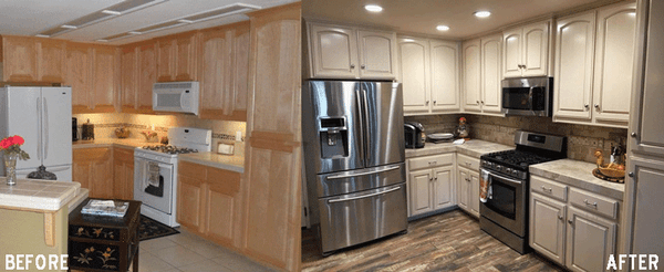 Kitchen Cabinet Painting and Refinishing Service