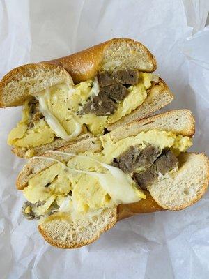 Breakfast Sandwich on Bagel