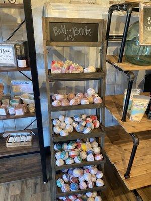 Indoor bath bombs