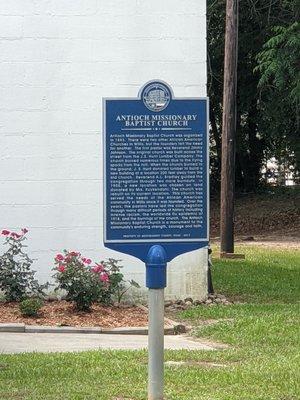 Antioch Missionary Baptist Church, Willis