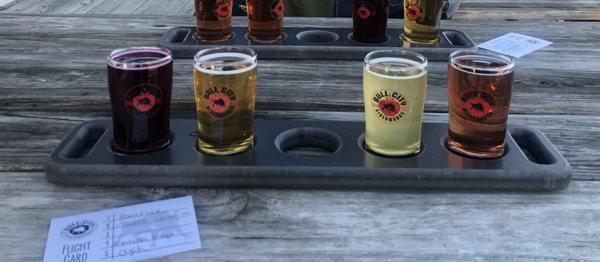 Cider flight