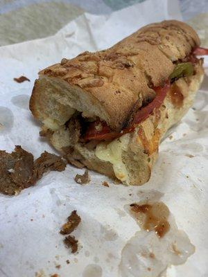 Steak and Cheese Sandwich