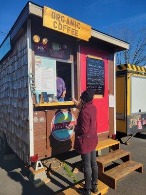 Sweet food cart with my favorite people and the best coffee around!