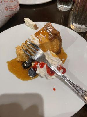 Pumpkin Cheesecake (very Light) Excellent